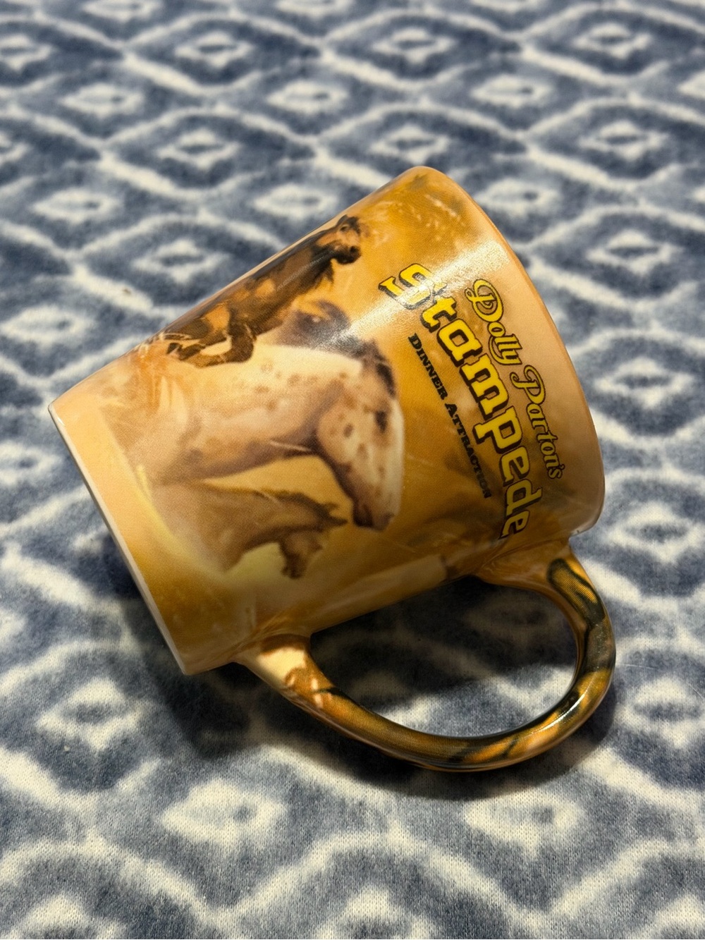 Dolly Parton’s Stampede Horse Design Ceramic Mug
